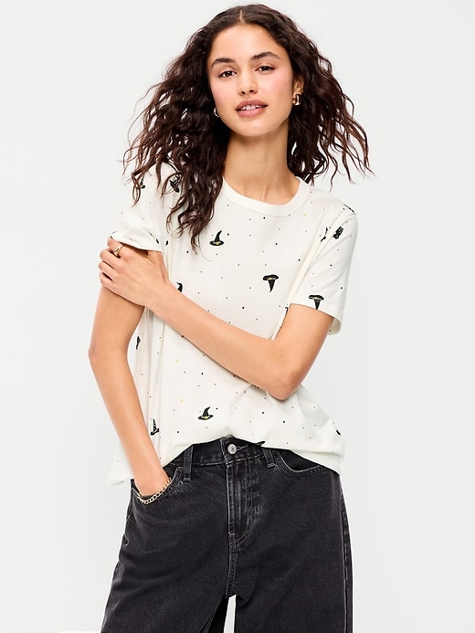 Image number 1 showing, EveryWear Crew-Neck T-Shirt