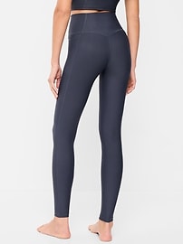 Image number 2 showing, Extra-High Waisted PowerSoft Boundless 7/8 Pocket Leggings – No Front Seam