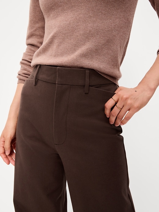 Image number 5 showing, High-Waisted Pixie Super Wide-Leg Pants