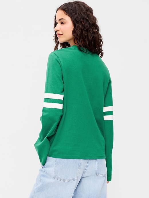 Image number 2 showing, EveryWear Long-Sleeve Graphic T-Shirt