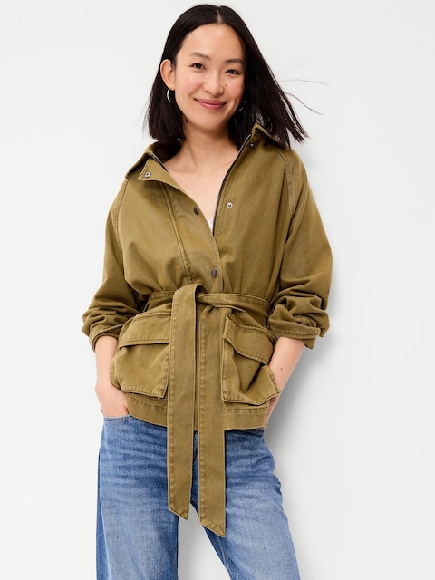 Belted Utility Jacket