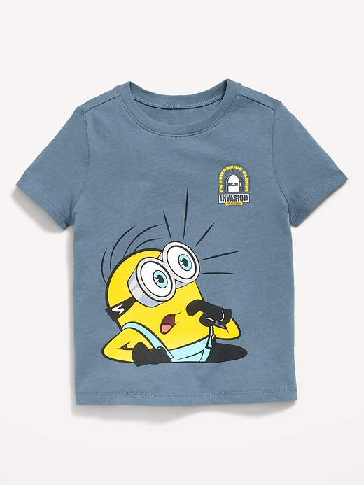 Image number 1 showing, Minions™ Unisex Graphic T-Shirt for Toddler