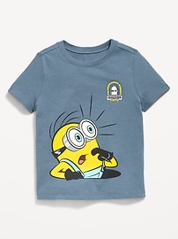 Image number 1 showing, Minions™ Unisex Graphic T-Shirt for Toddler