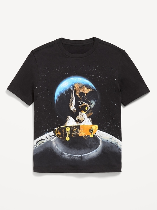 Image number 1 showing, Short-Sleeve Graphic T-Shirt for Boys