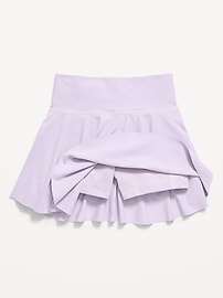 Image number 3 showing, High-Waisted PowerSoft Skort for Girls