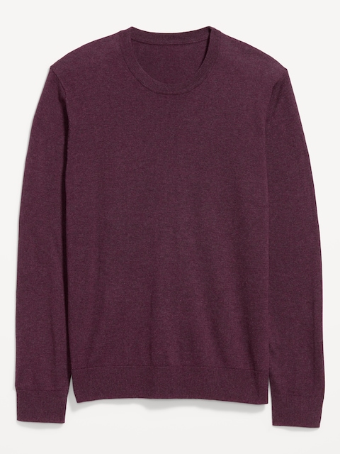 Washed Crew-Neck Sweater