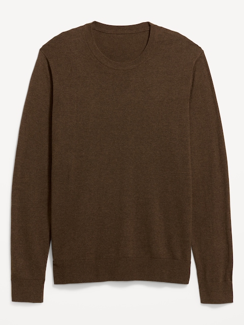 Washed Crew-Neck Sweater