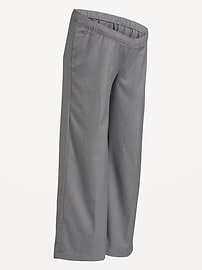 Image number 1 showing, Maternity Wide-Leg Billie Trouser