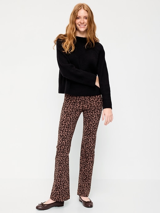 Image number 1 showing, High-Waisted Fashion Flare Leggings