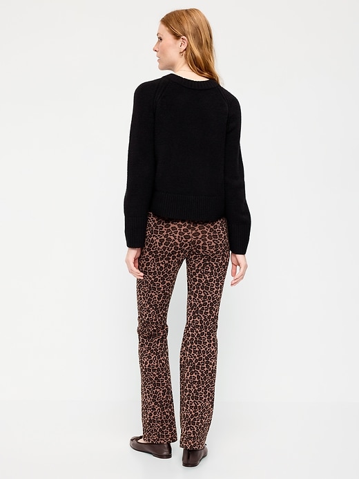 Image number 3 showing, High-Waisted Fashion Flare Leggings