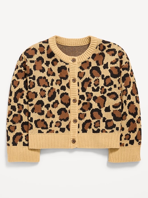 Image number 2 showing, Cozy Button-Front Cardigan Sweater for Girls
