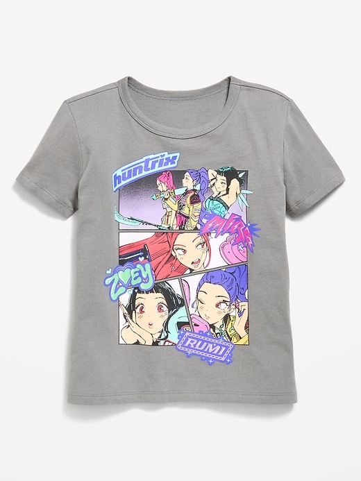 Image number 1 showing, KPop Demon Hunters™ Graphic T-Shirt for Girls