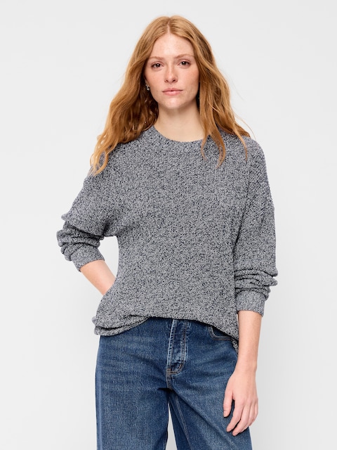 Seaside Cotton Shaker Tunic Sweater