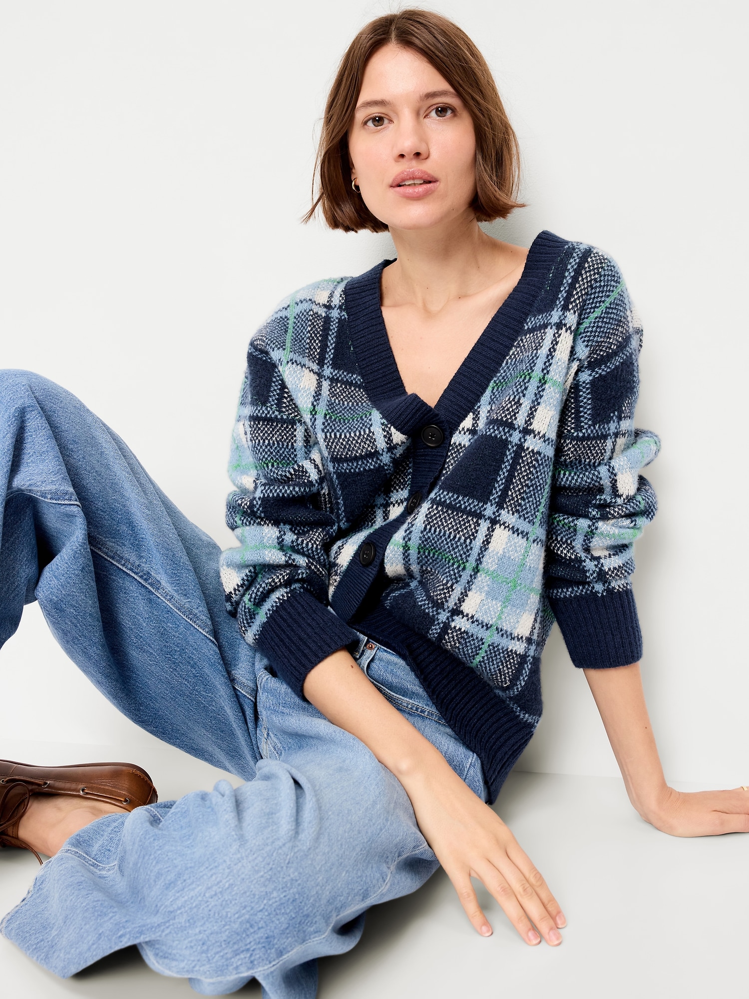 SoSoft V-Neck Cardigan Sweater