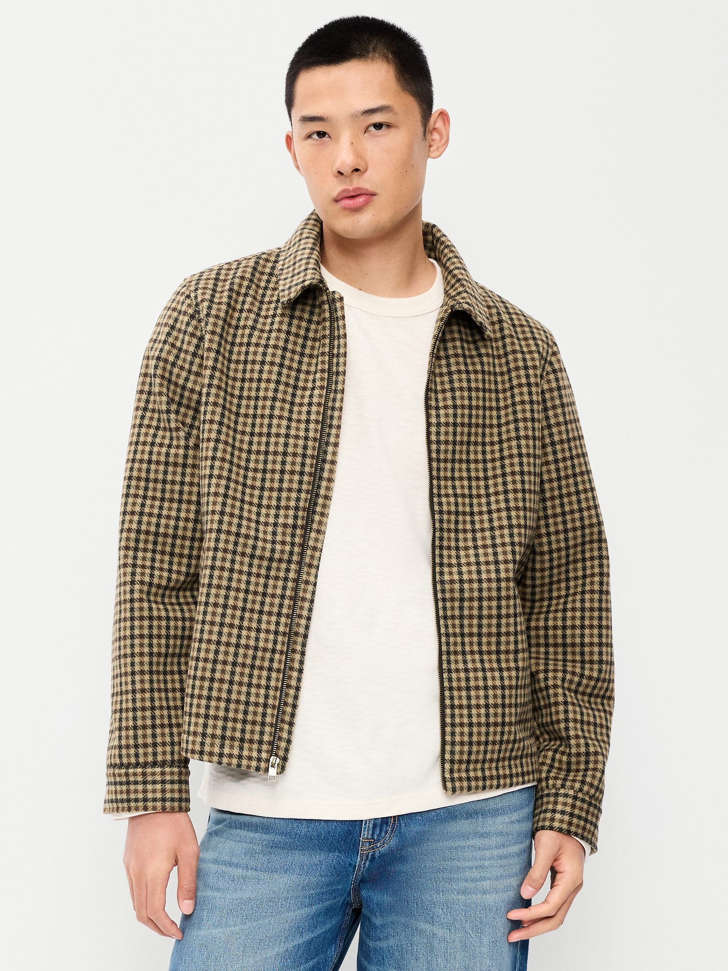 Relaxed Harrington Jacket