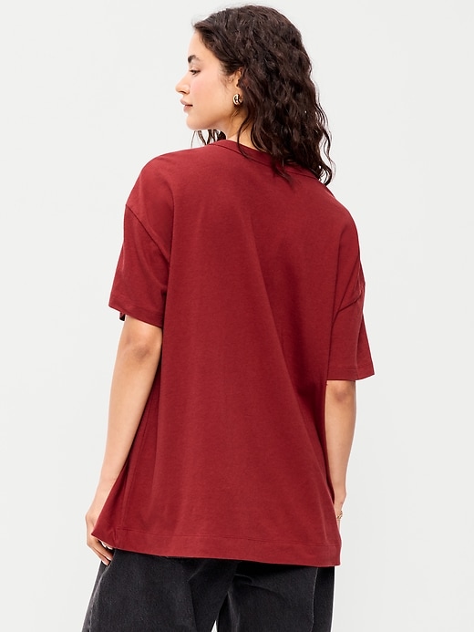 Image number 2 showing, Oversized Graphic Tunic T-Shirt