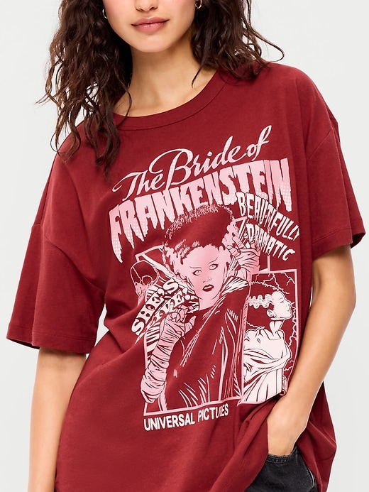 Image number 3 showing, Oversized Graphic Tunic T-Shirt