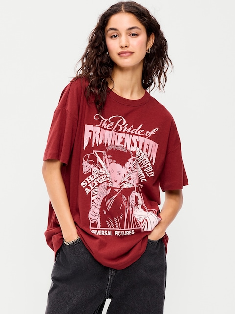 Oversized Graphic Tunic T-Shirt