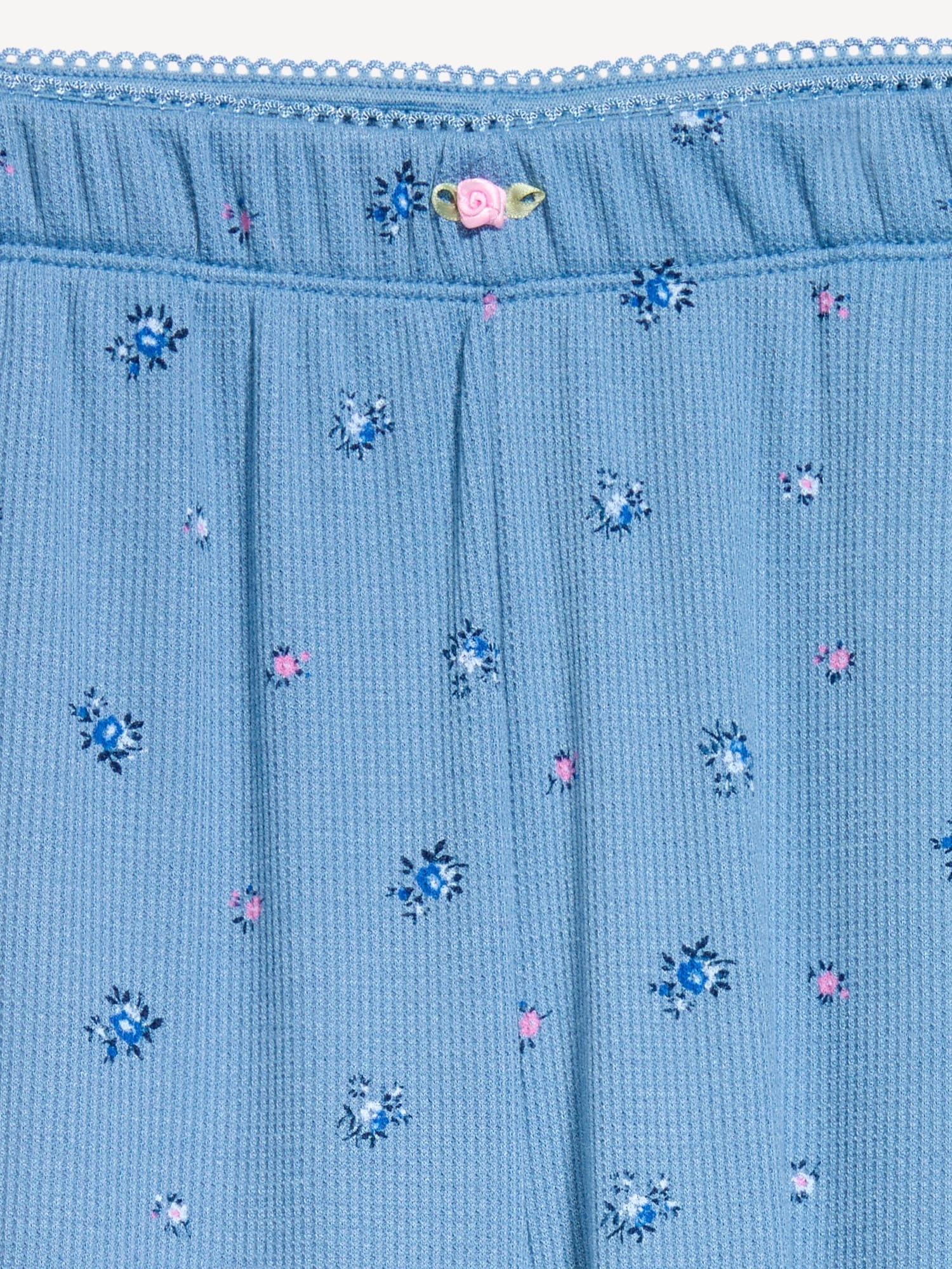 Waffle-Textured Pajama Pants
