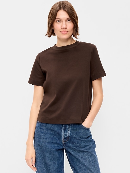Image number 1 showing, Heavyweight Crew-Neck T-Shirt