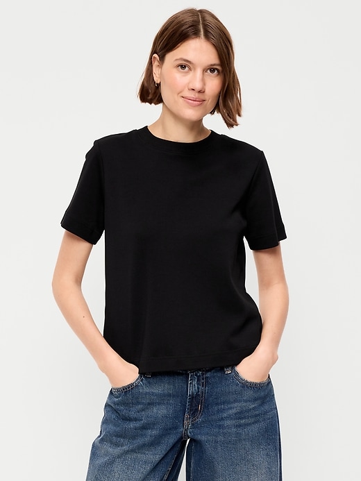 Image number 1 showing, Heavyweight Crew-Neck T-Shirt