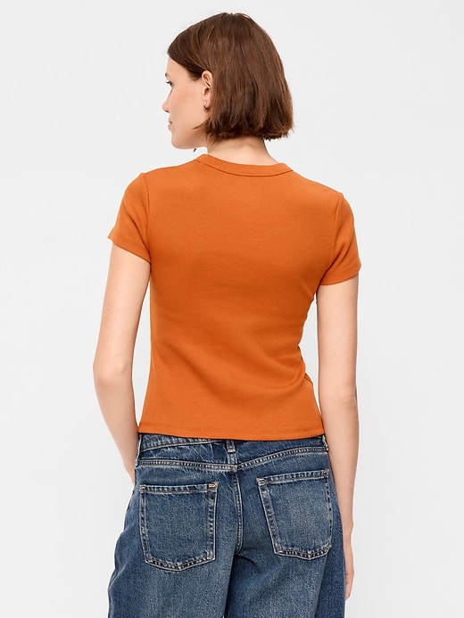 Image number 2 showing, Snug Crop T-Shirt