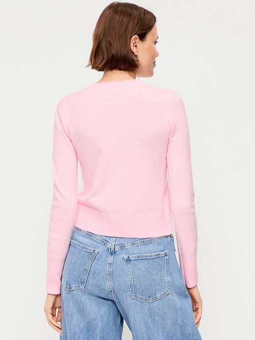 Image number 2 showing, SoSoft Cropped Crew-Neck Cardigan