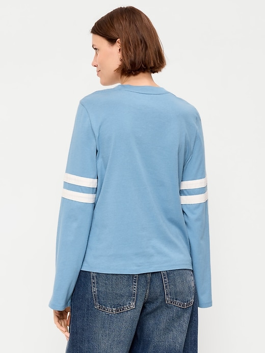 Image number 2 showing, EveryWear Long-Sleeve Graphic T-Shirt