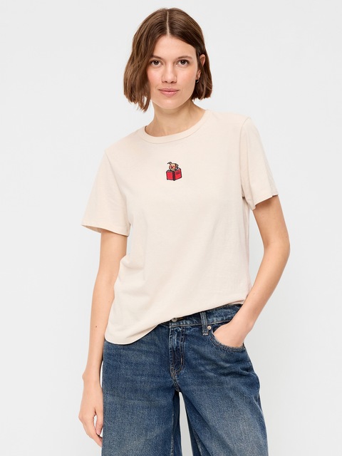 EveryWear Crew-Neck Graphic T-Shirt