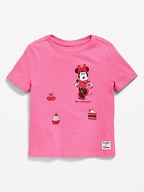 Image number 1 showing, Disney© Minnie Mouse Graphic T-Shirt for Toddler Girls