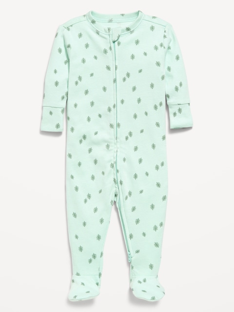 2-Way-Zip Sleep & Play Footed One-Piece for Baby