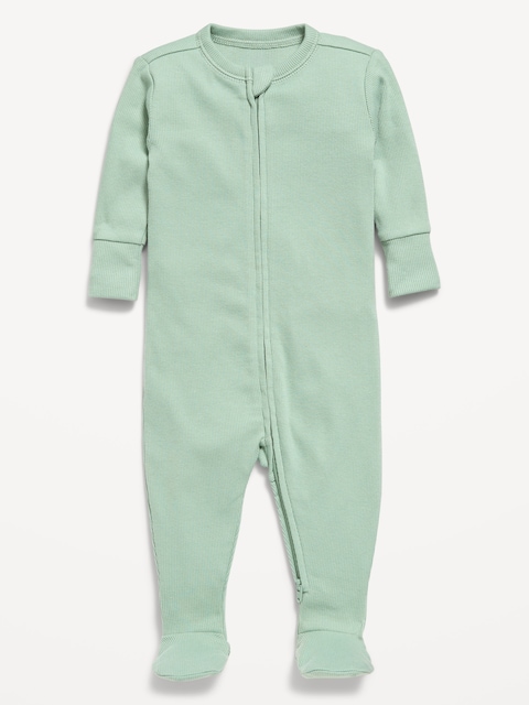 2-Way-Zip Sleep & Play Footed One-Piece for Baby