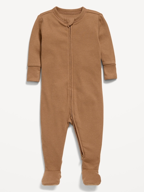 2-Way-Zip Sleep & Play Footed One-Piece for Baby