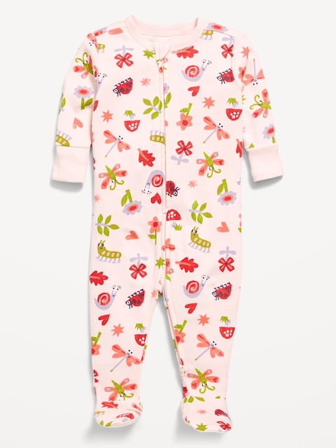 2-Way-Zip Sleep & Play Footed One-Piece for Baby