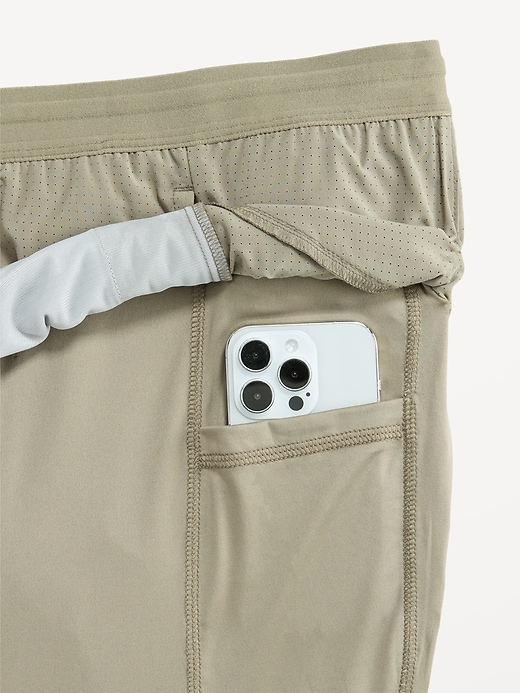 Image number 2 showing, 2-In-1 Performance Run Shorts -- 5-inch inseam