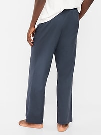 Image number 2 showing, Elastic-Waist Poplin Pajama Pant