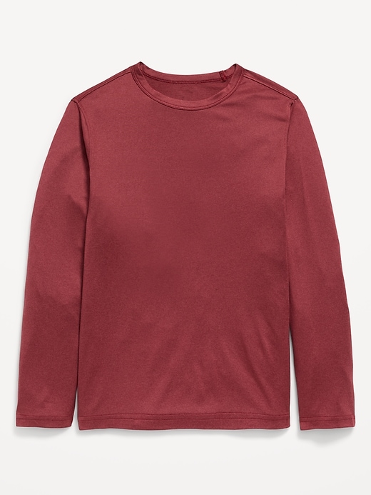 Image number 2 showing, CloudMotion Long-Sleeve Performance T-Shirt for Boys