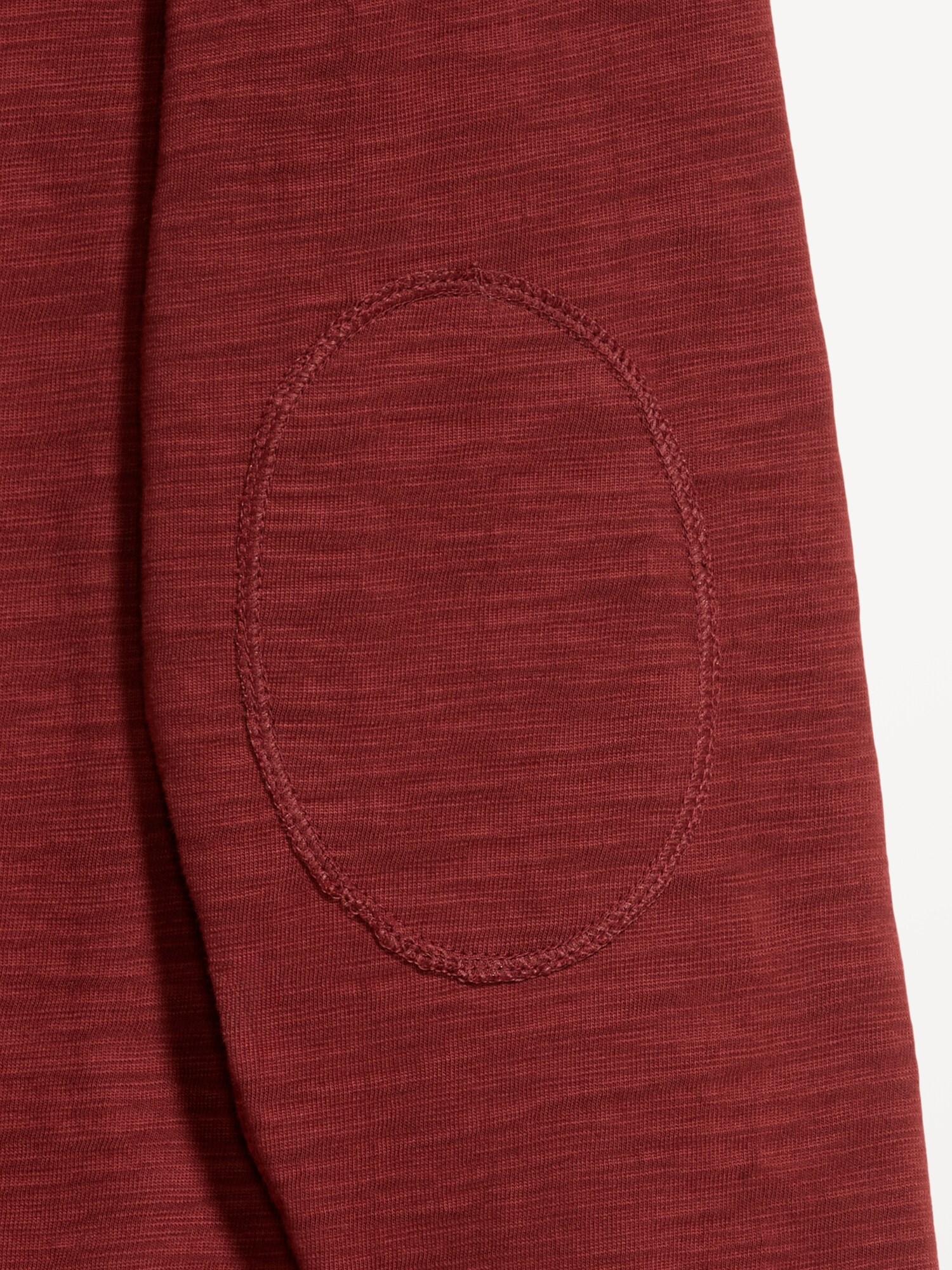 Long-Sleeve Slub Knit T-Shirt