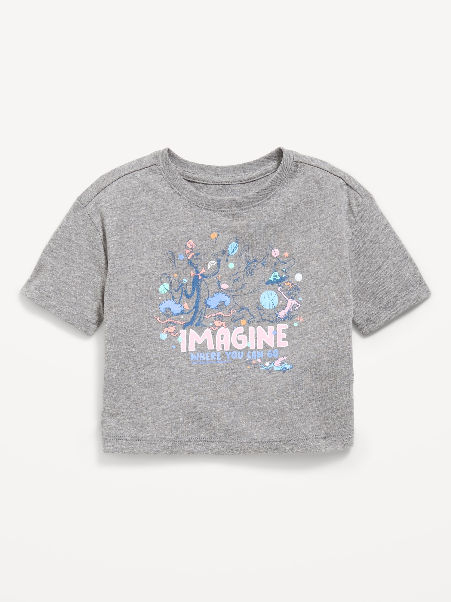 Dr. Seuss™ Boxy Graphic T-Shirt for Toddler Girls
