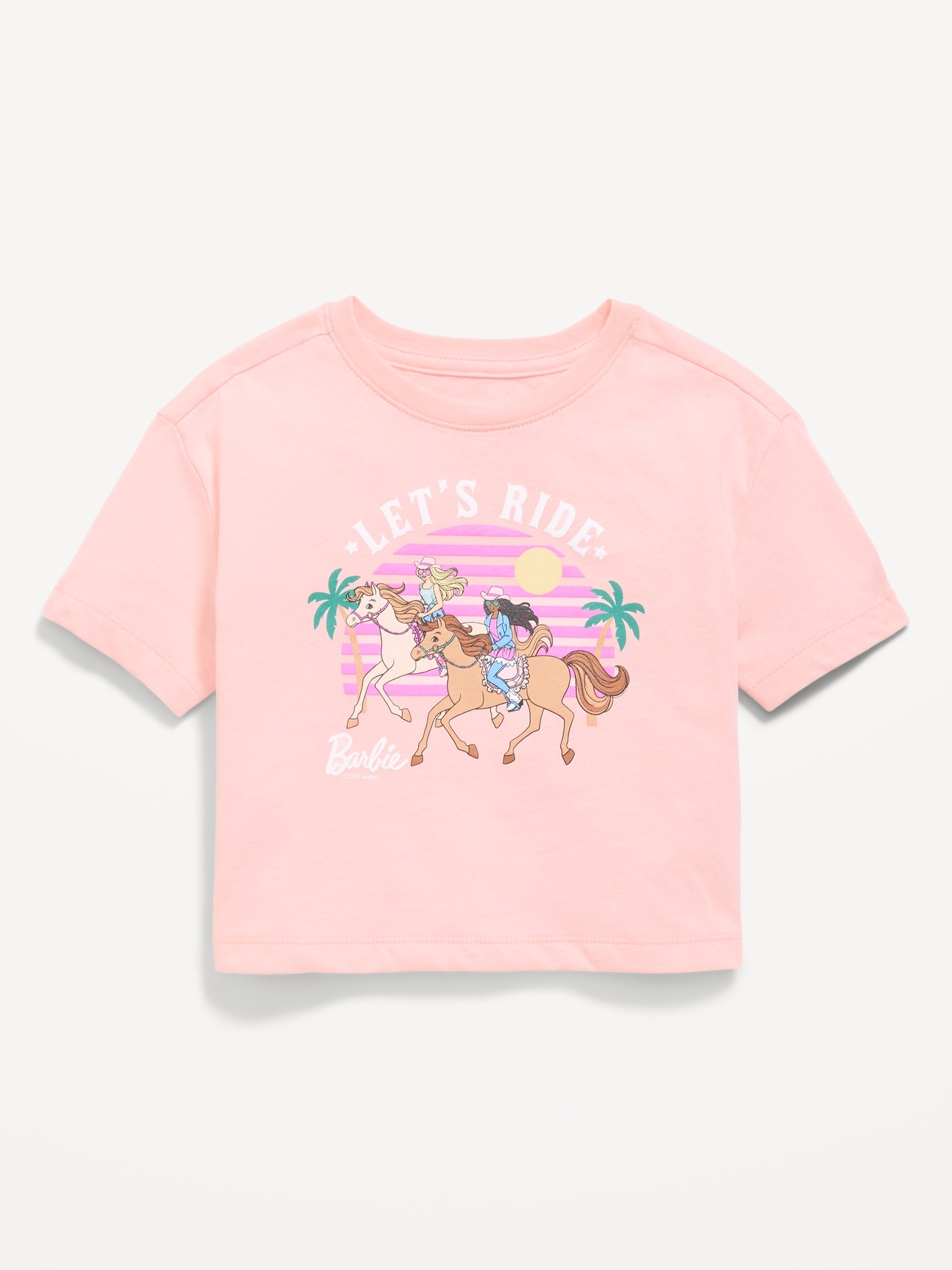 Barbie™ Boxy Graphic T-Shirt for Toddler Girls