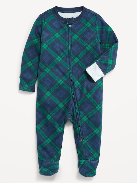 2-Way-Zip Sleep & Play Footed One-Piece for Baby