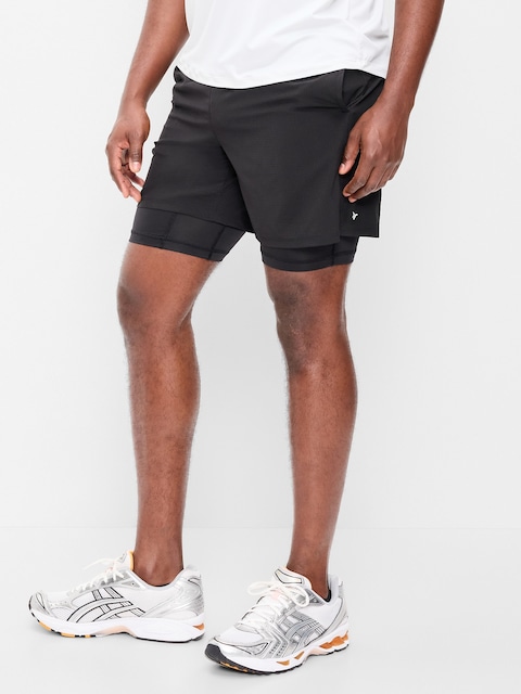 2-In-1 Performance Run Shorts -- 5-inch inseam