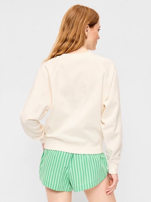 Image number 2 showing, Oversized Raglan Sweatshirt