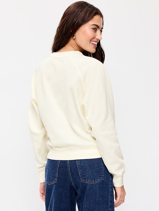 Image number 2 showing, Oversized Raglan Sweatshirt