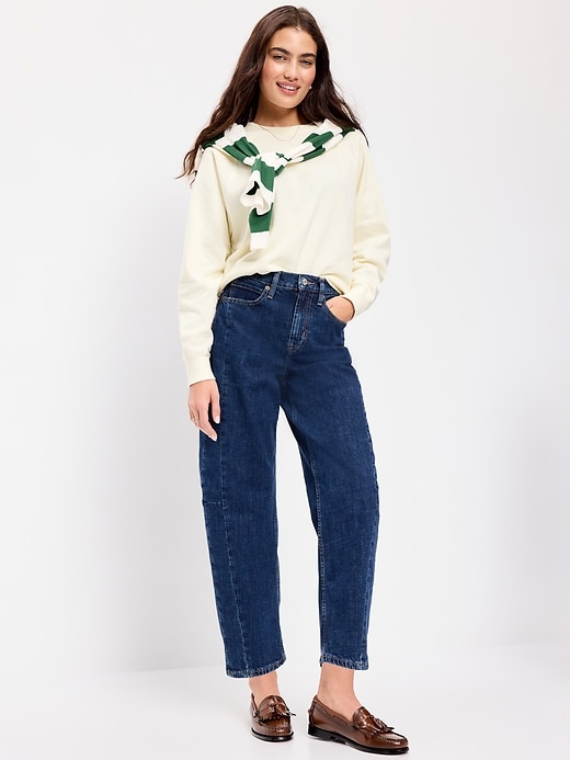 Image number 3 showing, Oversized Raglan Sweatshirt