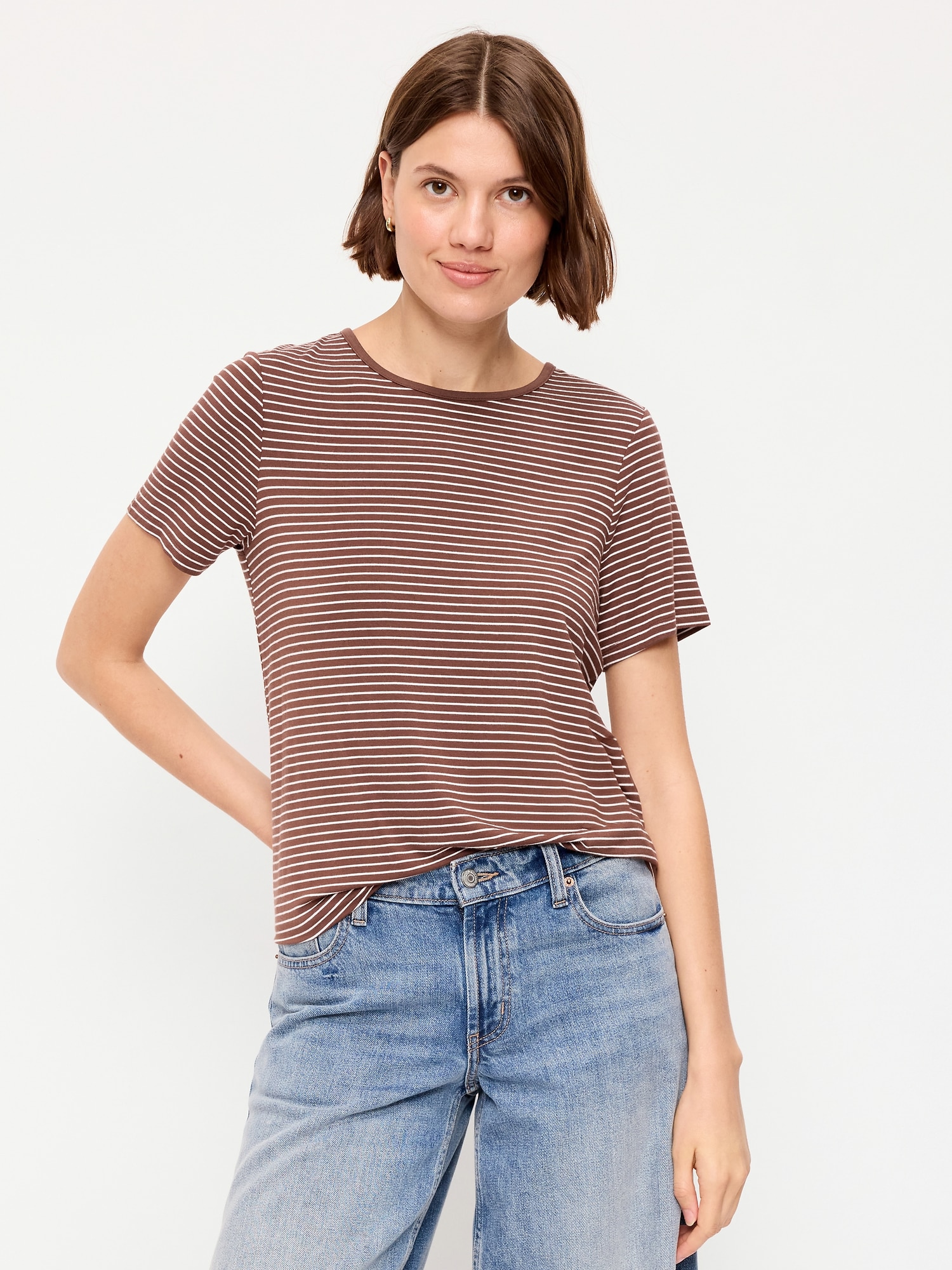 Luxe Crew-Neck T-Shirt