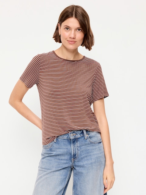 Luxe Crew-Neck T-Shirt