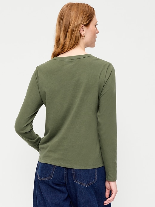 Image number 2 showing, EveryWear Long-Sleeve T-Shirt