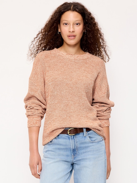 Seaside Cotton Shaker Tunic Sweater