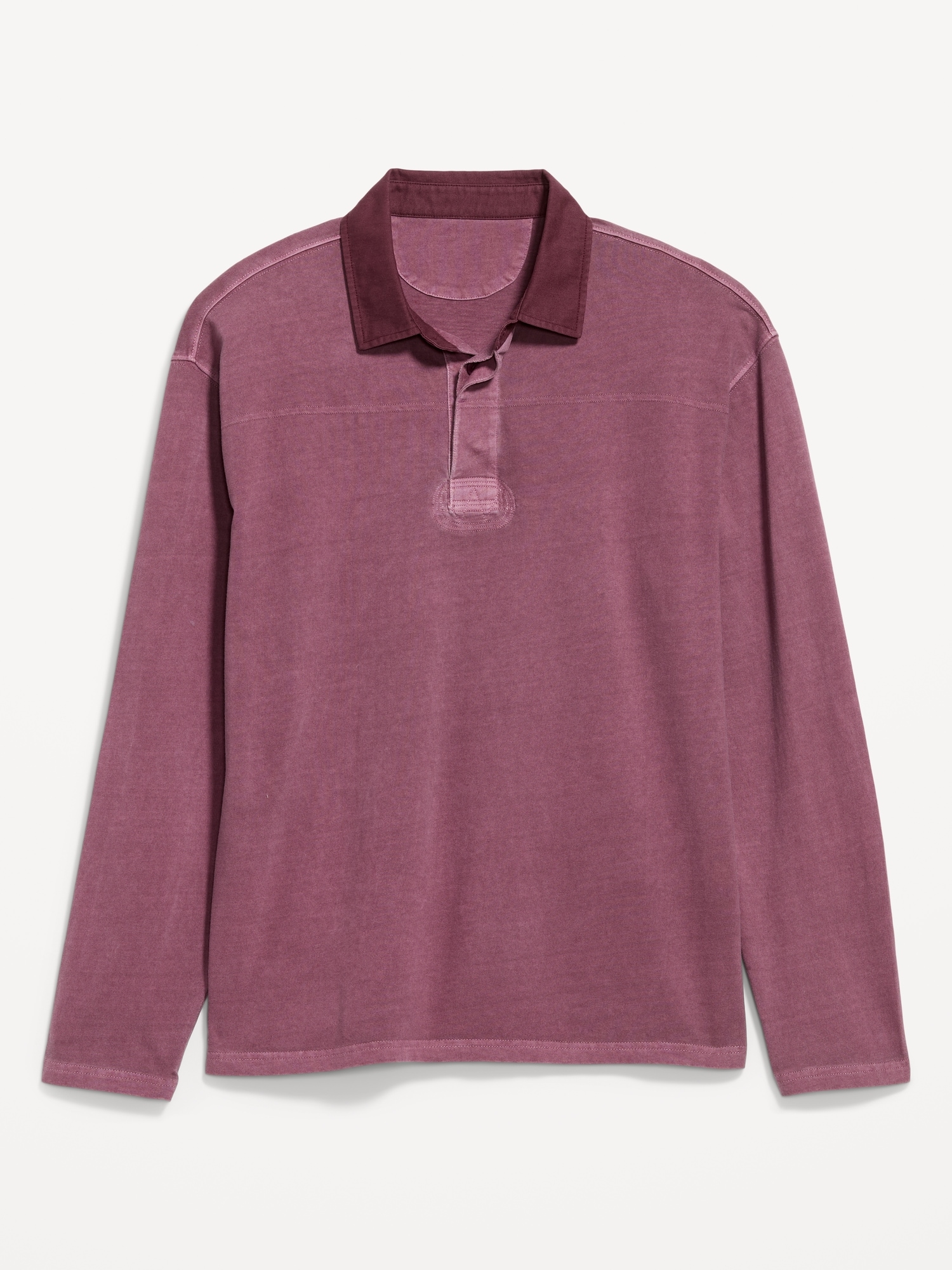 Long-Sleeve Rugby Polo